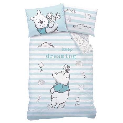 Winnie The Pooh Keep Dreaming Reversible Single Duvet Bedding Set £21.99